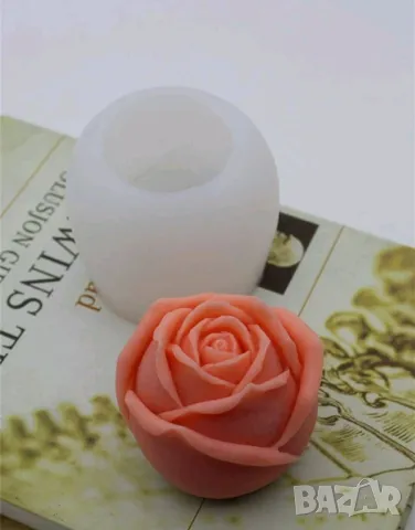 Молд голяма роза 6 см (1)