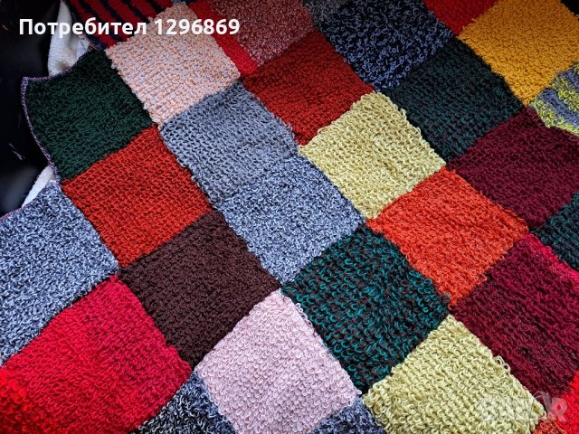 Покривки за легло, два броя, ръчно плетени / фъкани/, снимка 4 - Покривки за легло - 43676608