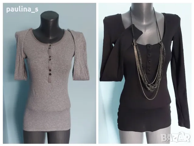 Два броя / Маркова блуза / рипс "S'Oliver" и "Pieces" / унисайз 