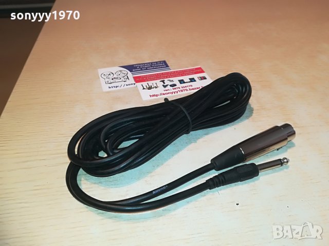 shure profi cable-внос швеицария, снимка 13 - Микрофони - 28380798