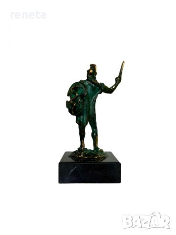 Статуетка Ahelos, Арис, Метална, Зелена, 9 см., снимка 2 - Арт сувенири - 37368316