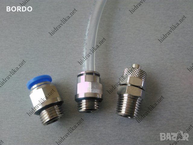 Бързи връзки за шлаух G1/4-Ф8, снимка 5 - Резервни части за машини - 33585710