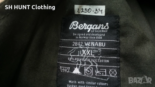 Bergans of NORWAY VENABU Trouser размер XXL панталон със здрава материя - 1755, снимка 17 - Екипировка - 52888029