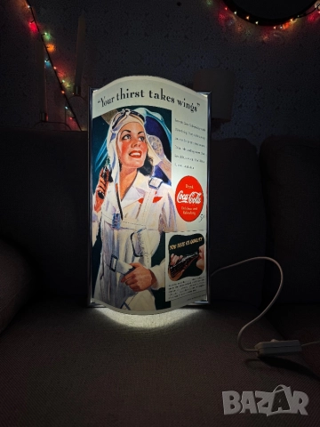 Coca Cola "Your thirst takes wings" Реклама Светеща кока кола Coca-Cola