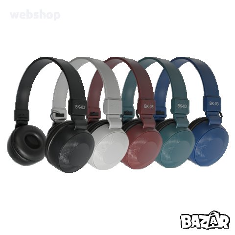 Слушалки BK-03, стерео, кожени, с микрофон, 105dB, снимка 3 - Слушалки за компютър - 35451894