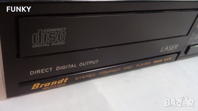 Brandt DAD 005 Compact Disc Player, снимка 4 - Ресийвъри, усилватели, смесителни пултове - 28603814