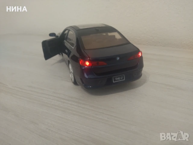 Метална количка BMW i7 !!!, снимка 2 - Колекции - 51043743