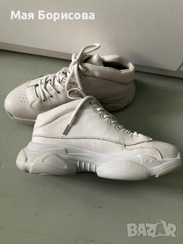 Маратонки естествена кожа 37