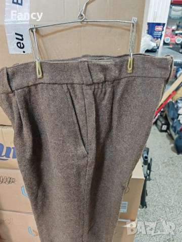 Мъжки вълнени панталони тип клин, снимка 6 - Панталони - 52159451