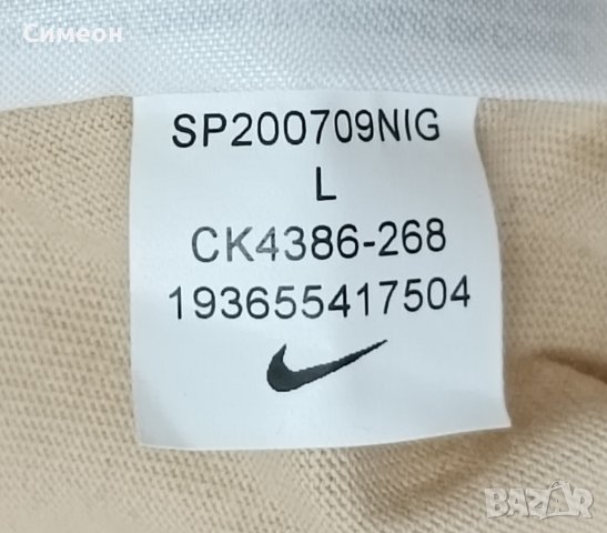 Nike Sportswear Long Sleeve оригинална блуза L Найк памук спорт, снимка 7 - Спортни екипи - 44046758