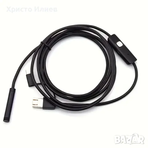 Ендоскопска камера USB/Андроид камера за труднодостъпни места 5 м., снимка 3 - Друга електроника - 49621266