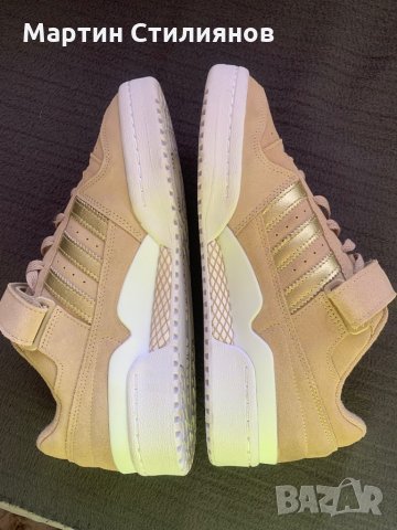 adidas Forum Low Beige Tone Matte Gold, снимка 3 - Маратонки - 35217561