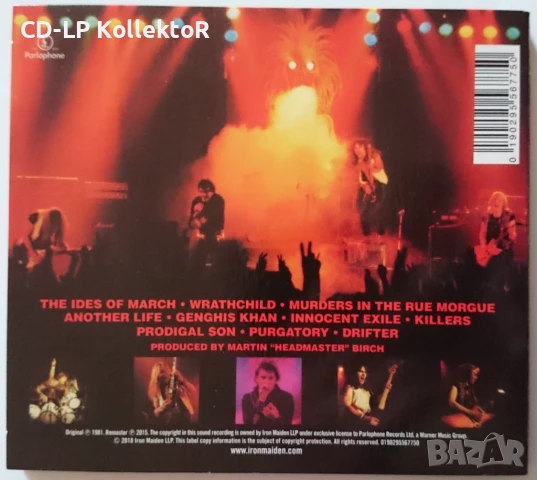 CD за продан (Iron Maiden - Killers), снимка 2 - CD дискове - 51128486