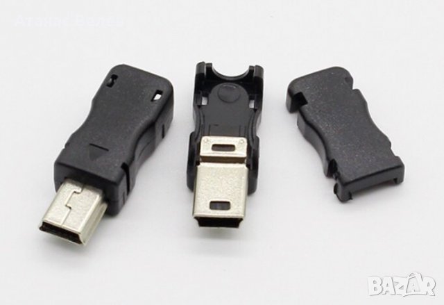 Mini USB букса - разглобяема, снимка 2 - Друга електроника - 40224823