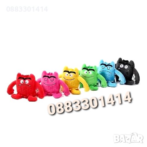 Цветни Чудовища Color Monster Плюшени , снимка 5 - Плюшени играчки - 40494507