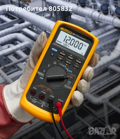Fluke 787 Универсален Процесен Калибратор, снимка 3 - Други инструменти - 49344006