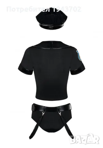Секси полицейска униформа POLICE Obsessive, снимка 3 - Бельо - 47576201