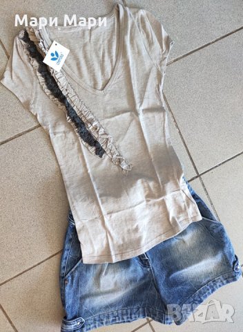 Блуза с интересна декорация, снимка 1