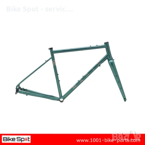 Marin Nicasio 2 CrMo+Carbon Frameset Green Гравъл Рамка Вилка