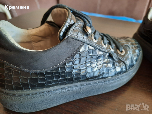 детски лачени "крокодилски" обувки, н.32, снимка 3 - Детски обувки - 36379715