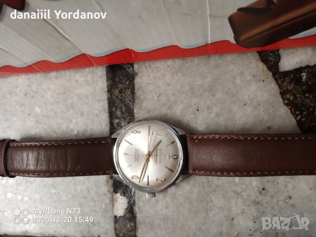 Atlantic worldmaster original 17jewelss , снимка 6 - Антикварни и старинни предмети - 53128903