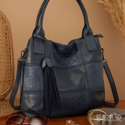 Ежедневна дамска чанта тип торба, през рамо, снимка 4 - Чанти - 51865237