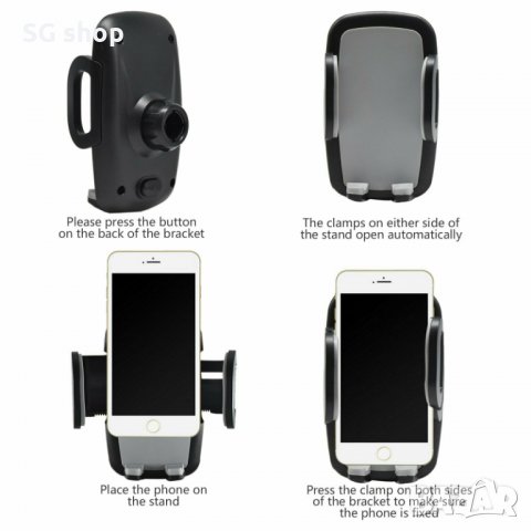 Стойка телефон за предното стъкло на колата, снимка 3 - Аксесоари и консумативи - 33057074