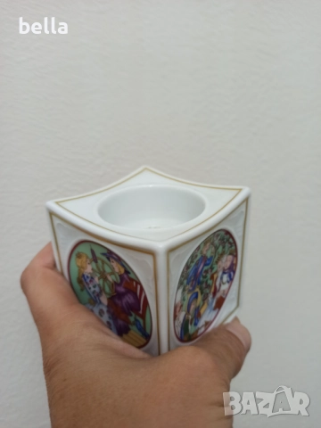 Порцеланов свещник Спящата красавица - Hutschenreuther 2000 , снимка 7 - Антикварни и старинни предмети - 51622447