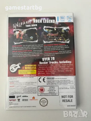 Guitar Hero 3 Legends of Rock за Wii, снимка 2 - Игри за Nintendo - 49346289