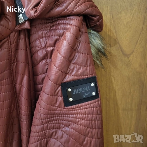 Дълго зимно яке Junona, р-р S, снимка 5 - Якета - 52517018