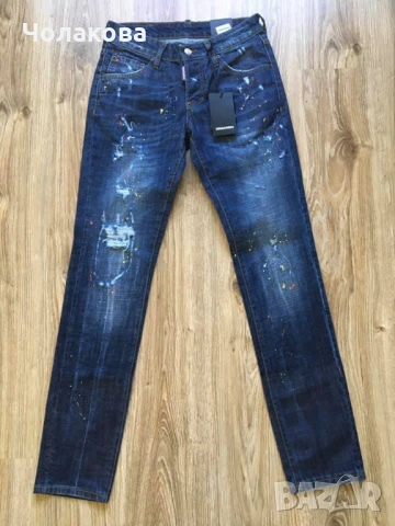 Dsquared2 мъжки дънки от ликвидация на магазин, размер 42