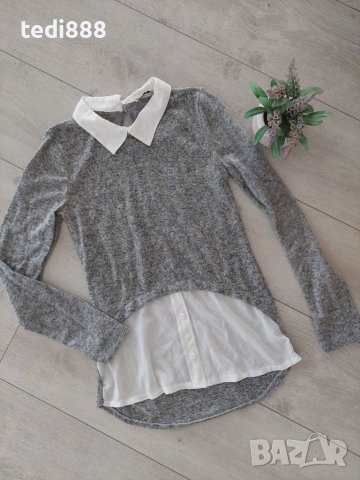 Нова блузка ризка, снимка 1 - Блузи с дълъг ръкав и пуловери - 40323272
