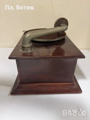 Много рядък грамофон, снимка 4 - Грамофони - 49911327