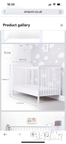 Бебешко креватче, матрак и чаршафи, завивка, снимка 11 - Бебешки легла и матраци - 52956183