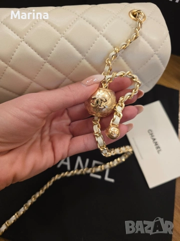 Налична чанта Chanel Mini square, снимка 6 - Чанти - 53322860