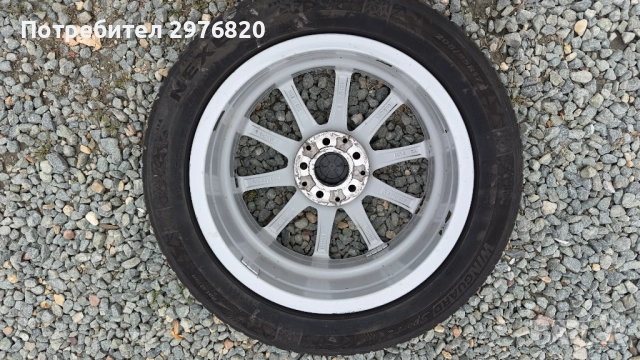 Гуми с джанти 205/55R17 за Mercedes-Benz, снимка 7 - Гуми и джанти - 51931900
