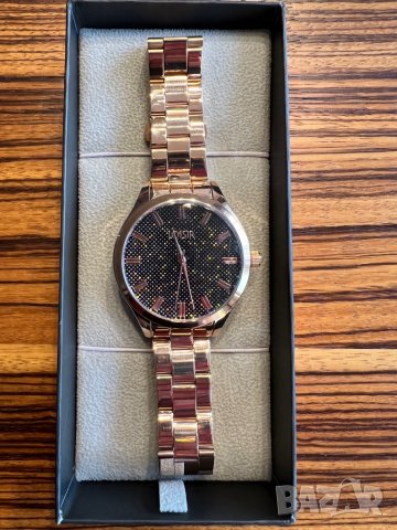 Оригинален позлатен часовник на Oxette, снимка 3 - Дамски - 38018311