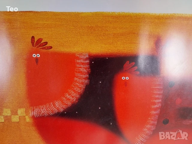 Голяма репродукция,рамкирана с антирефлексно стъкло , снимка 2 - Антикварни и старинни предмети - 51038671