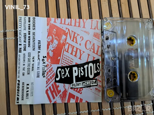 Sex Pistols – Filthy Lucre Live, снимка 2 - Аудио касети - 48792422