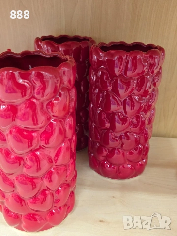 вази сърца, снимка 2 - Вази - 53236412