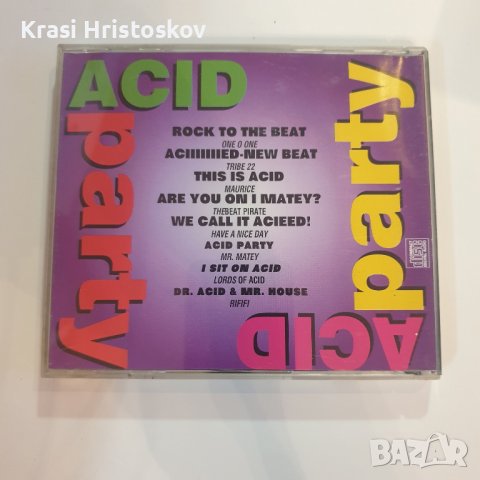 Acid Party cd, снимка 3 - CD дискове - 43764854