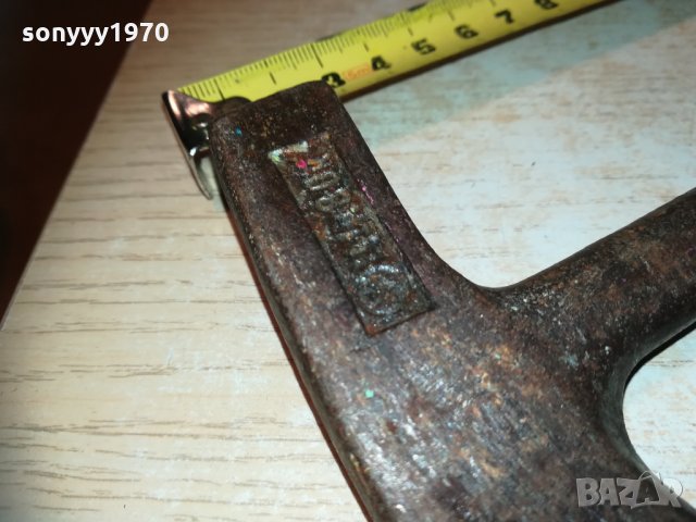 антика-руска брадва/чук/кози крак 2803211956, снимка 12 - Колекции - 32337059