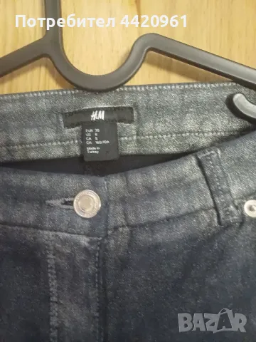 Дамски панталон с лек брокат на H&M, снимка 3 - Панталони - 50393691