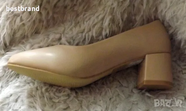 Дамски обувки на нисък ток, два цвята, код 451/35, снимка 4 - Дамски обувки на ток - 47287732