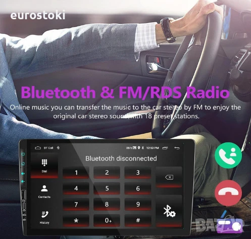 HODOZZY мултимедия за Peugeot 408/308/308 SW 2008-2015, 2+64GB, Android 13, Carplay/Android Auto, снимка 4 - Аксесоари и консумативи - 50980360