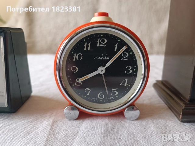 Ретро будилници, снимка 3 - Антикварни и старинни предмети - 52842170