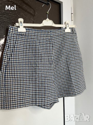 Claudie Pierlot къси панталони, синьо/бяло, р-р L, снимка 3 - Къси панталони и бермуди - 43506168