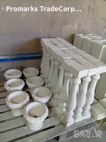 Големи саксии и кашпи от бетон , снимка 7 - Саксии и кашпи - 53102812