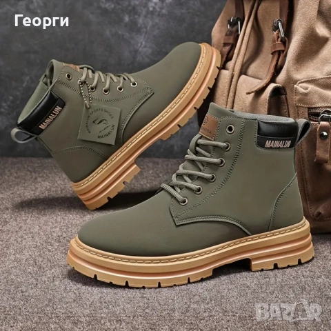 Високи стилни обувки, р-р 39, снимка 2 - Мъжки боти - 52034865