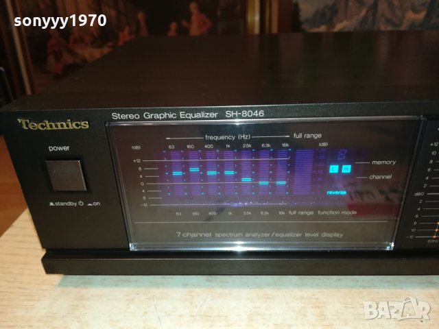 TECHNICS EQUALIZER-MADE IN JAPAN 2301221730, снимка 4 - Ресийвъри, усилватели, смесителни пултове - 35535009